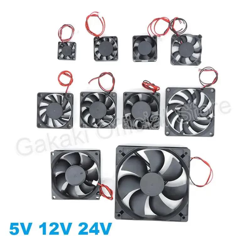 4010 12025 8010 30mm dc 5V 12V 24V ventilateur de