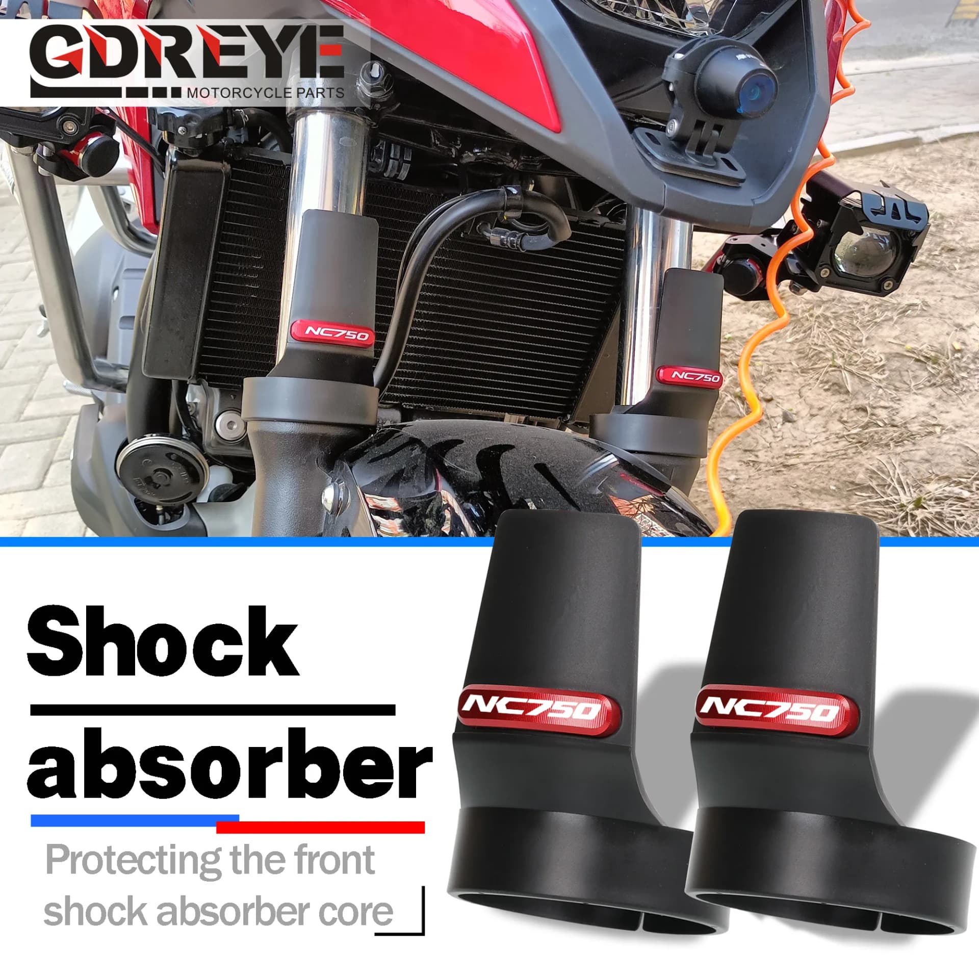 Protections de fourche avant pour Honda NC700 et NC750