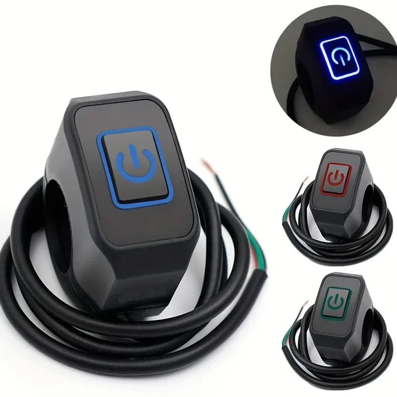 Bouton de commutation universel pour guidon de moto