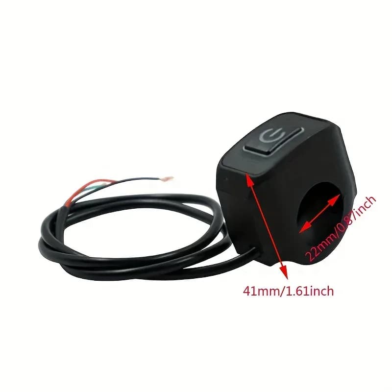 Bouton de commutation universel pour guidon de moto