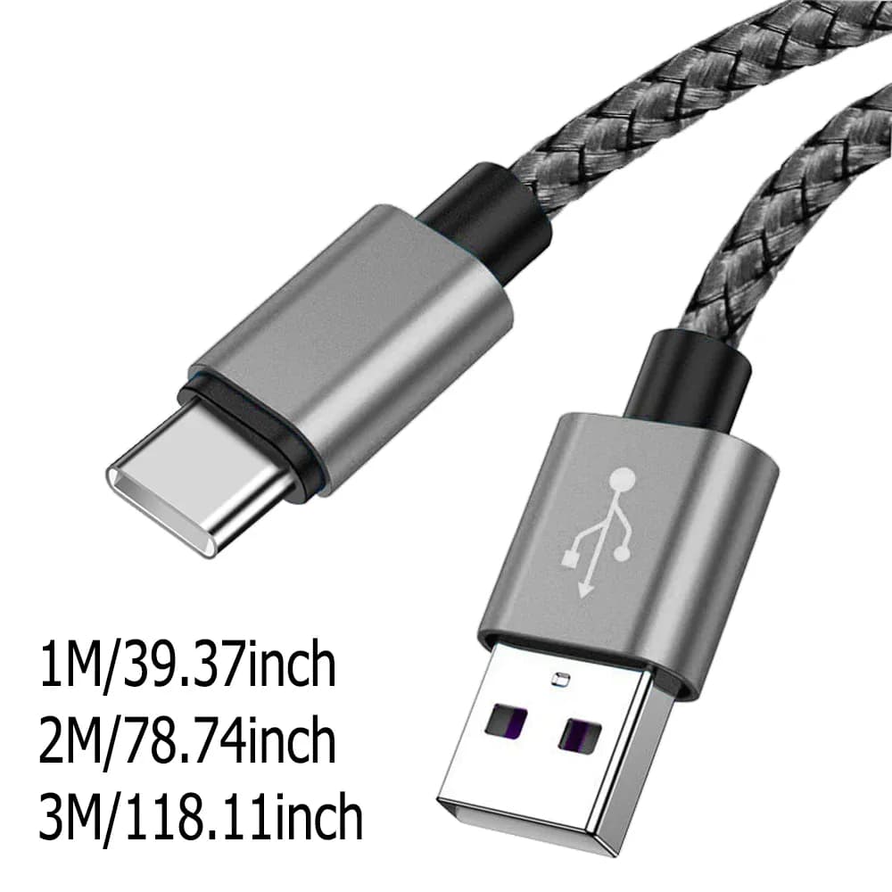Câble de charge USB A vers Type C, chargeur rapide 2A
