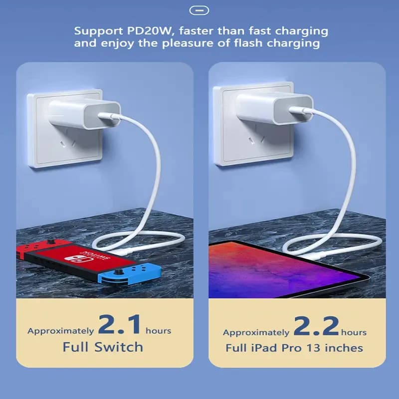 Câble PD 100W 60W USB C vers USB Type C, câble de Charge