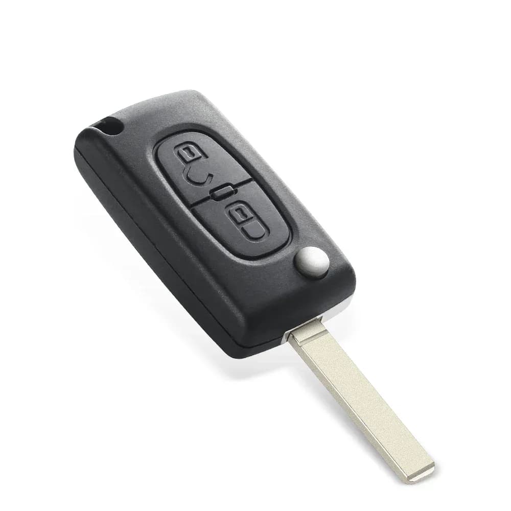 KEYYOU pour Peugeot Cle llave 207 307 407 pour CITROEN C1