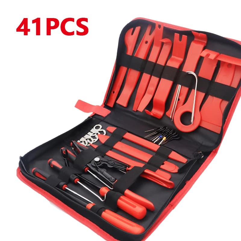 41 pièces Rouge