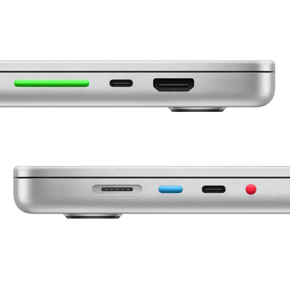 Bouchons anti-poussière silicone pour ports de MacBook