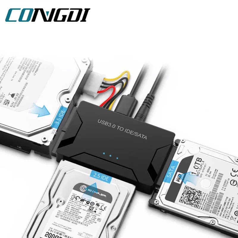 Adaptateur de disque dur USB 3.0 vers SATA IDE, câble