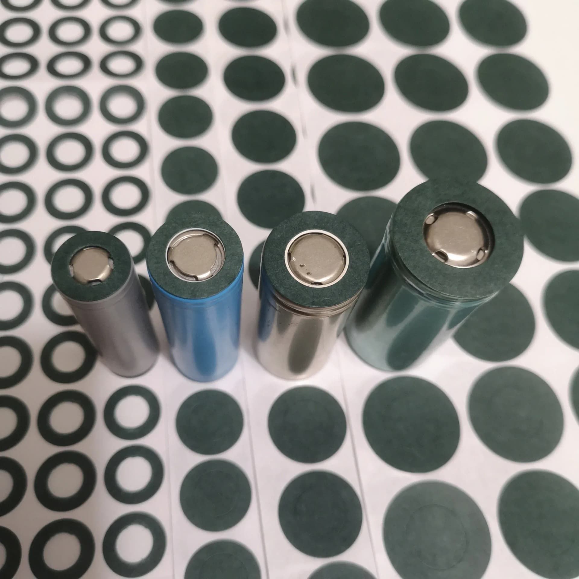 Joint d'isolation de batterie Li-ion 100 18650, 21700 pièces