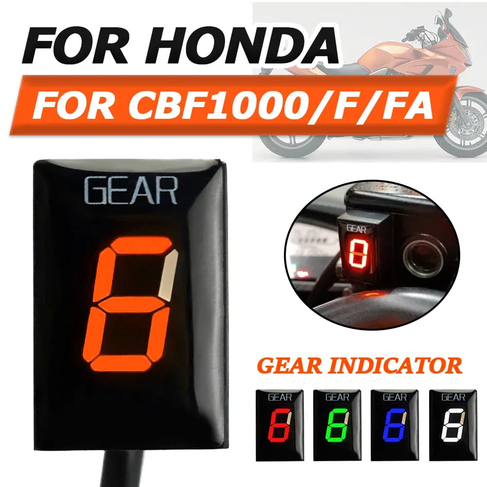 Indicateur de vitesse engagée à LED pour moto Honda