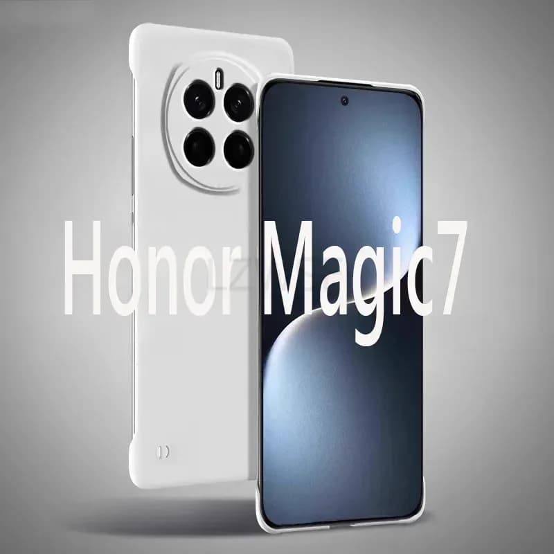 Coque de téléphone rigide mate sans cadre, étui antichoc