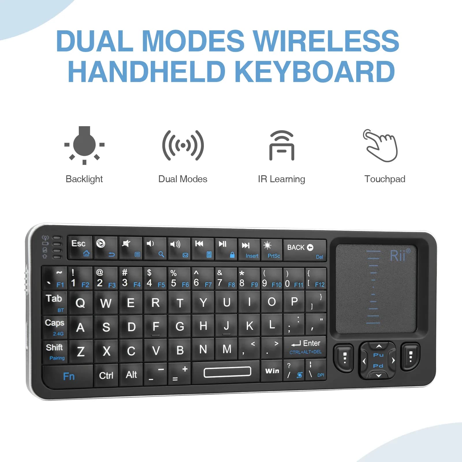 Rii K06 Mini clavier Bluetooth, clavier sans fil