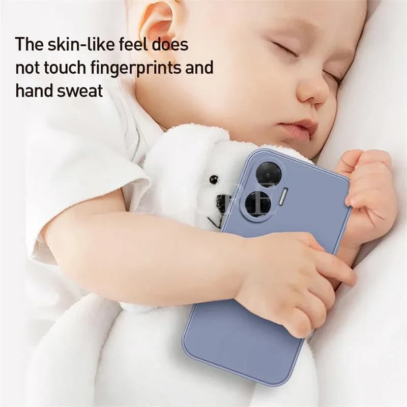 Pour Xiaomi POCO F7 étui couverture en Silicone liquide