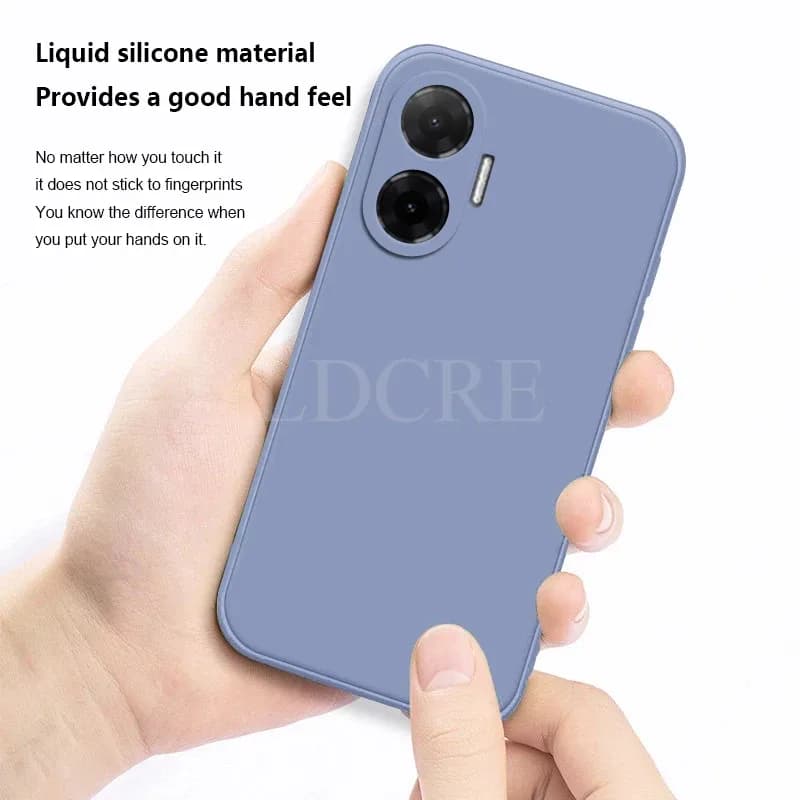 Pour Xiaomi POCO F7 étui couverture en Silicone liquide