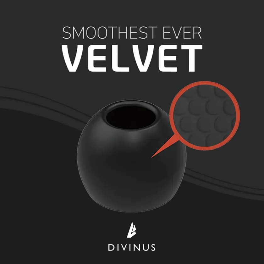 HiFiGo Divinus-Écouteurs en silicone velours, embouts