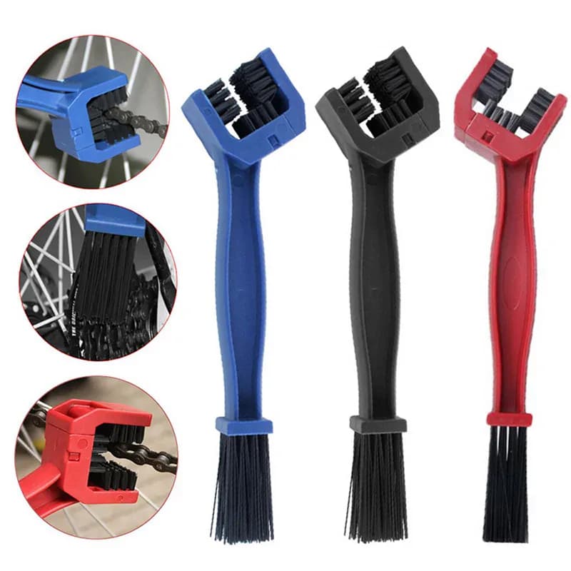 Brosse de nettoyage de chaîne pour moto et vélo