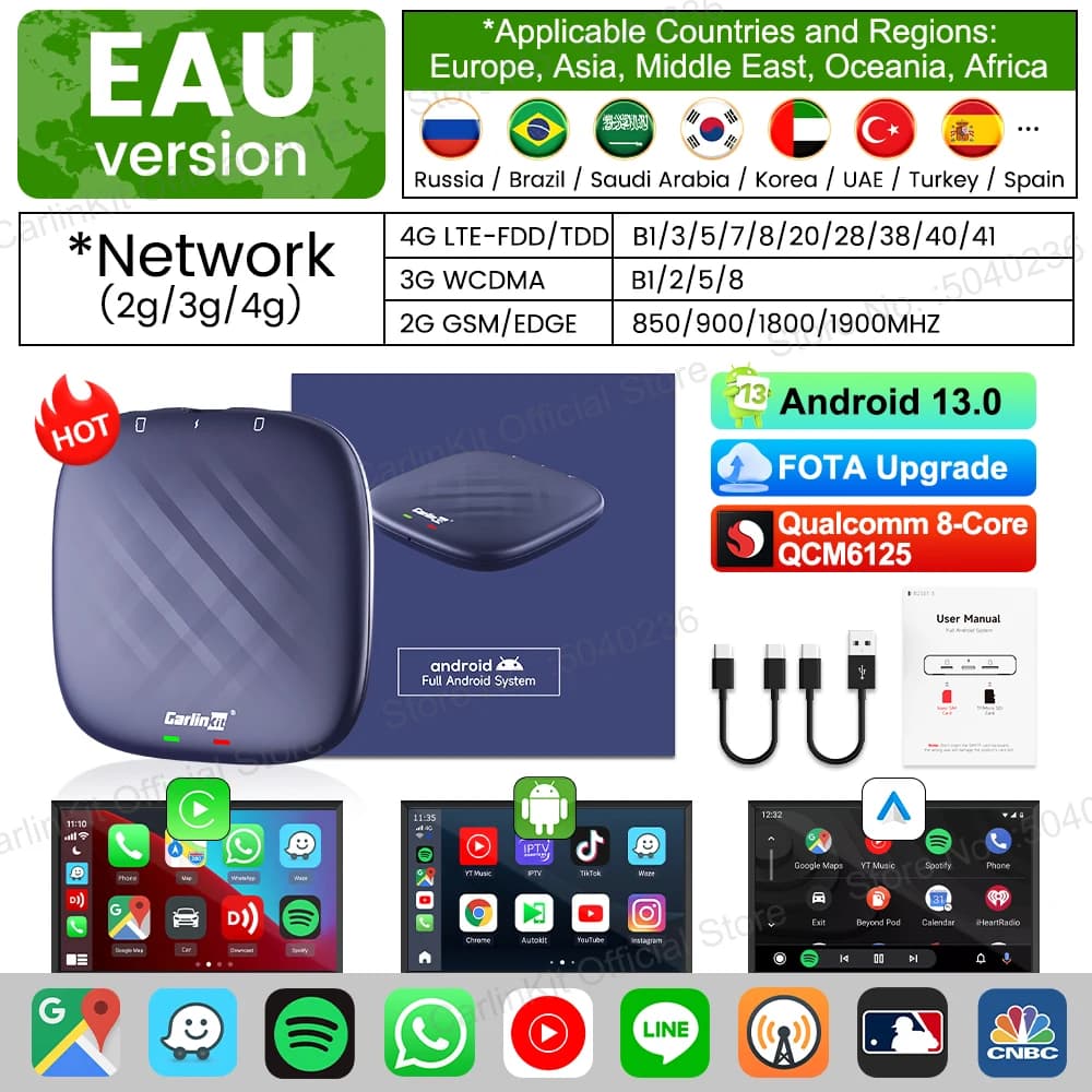 AEDECL:Android 13.0 EAU / 8GB 128GB