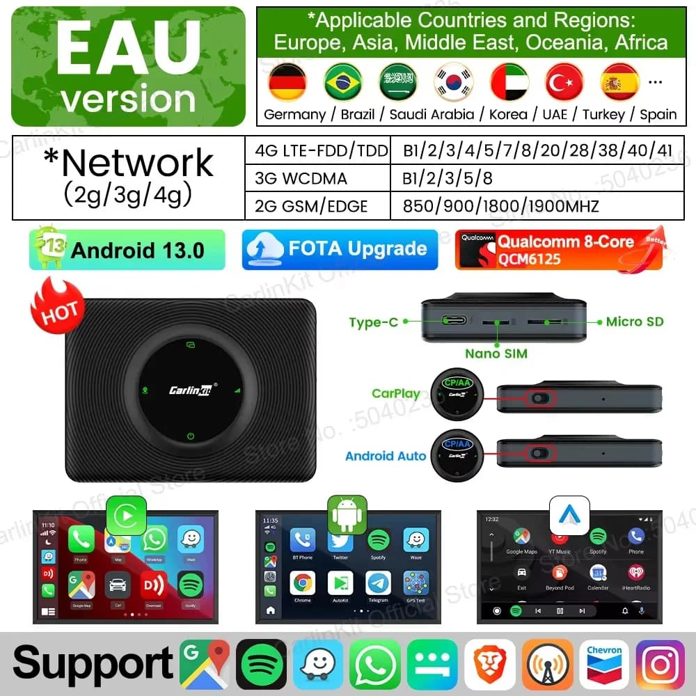 AEDECL:Android 13 EAU AEBOX / 6GB 128GB