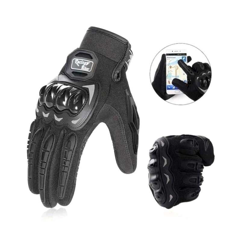 Gants moto tactiles ventilés à coques de protection Vowenx
